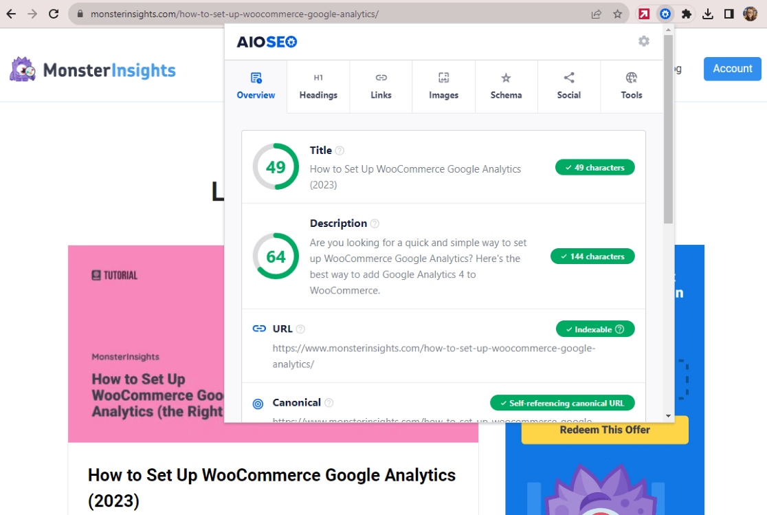 All in One SEO Analyzer: The Best SEO Chrome Extension