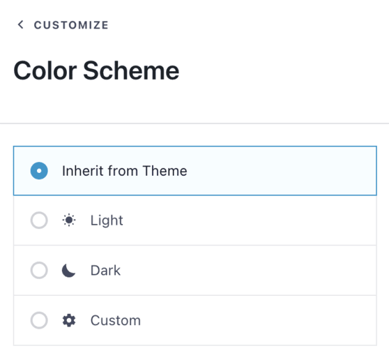 Colour scheme - facebook feed pro- smash balloon