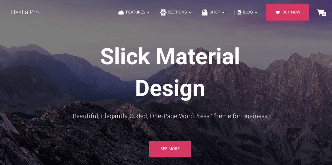 Hestia pro - Wordpress Themes for Business