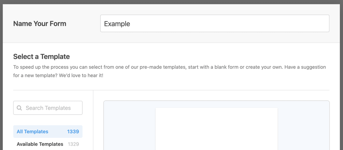 new-form-wpforms - MonsterInsights name new form wpforms