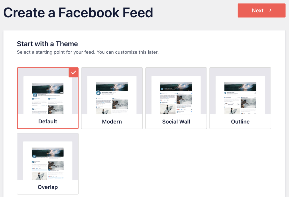 create Facebook Feed Smash Balloon